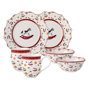 set colazione di natale