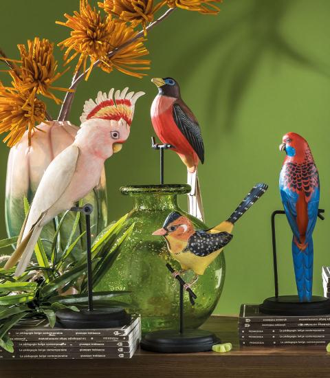 uccello decorativo