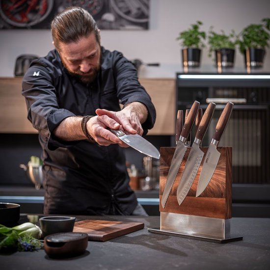 ceppo magnetico per coltelli