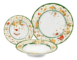 SET PIATTI DI NATALE