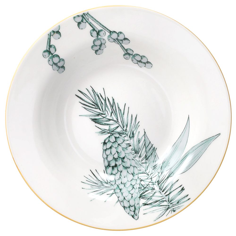 set di piatti natalizio