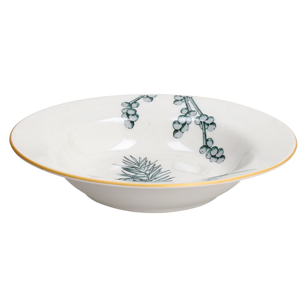 set di piatti natalizio