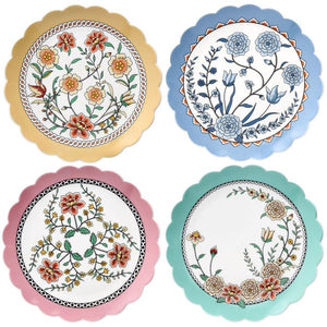 set 4 piatti dessert