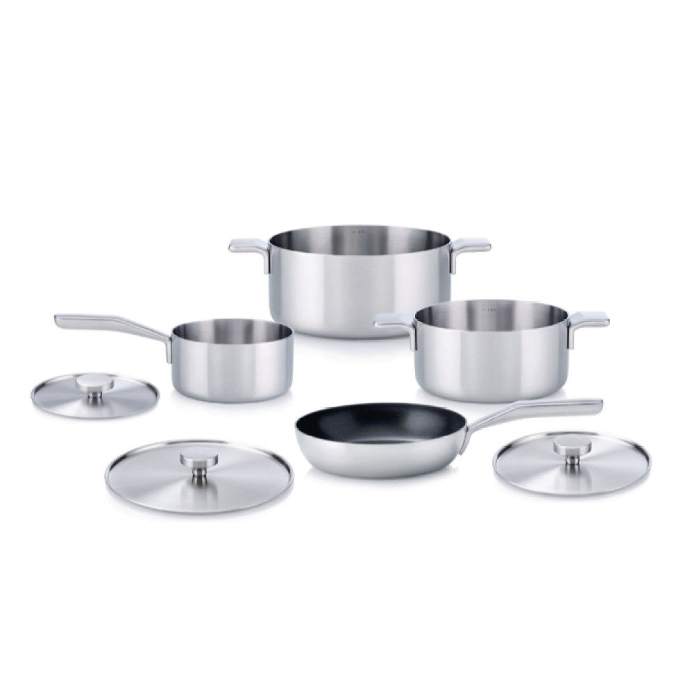 batteria pentola 7 pz